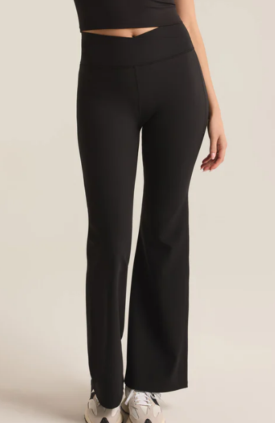 Hit The Studio Flare Legging- Black