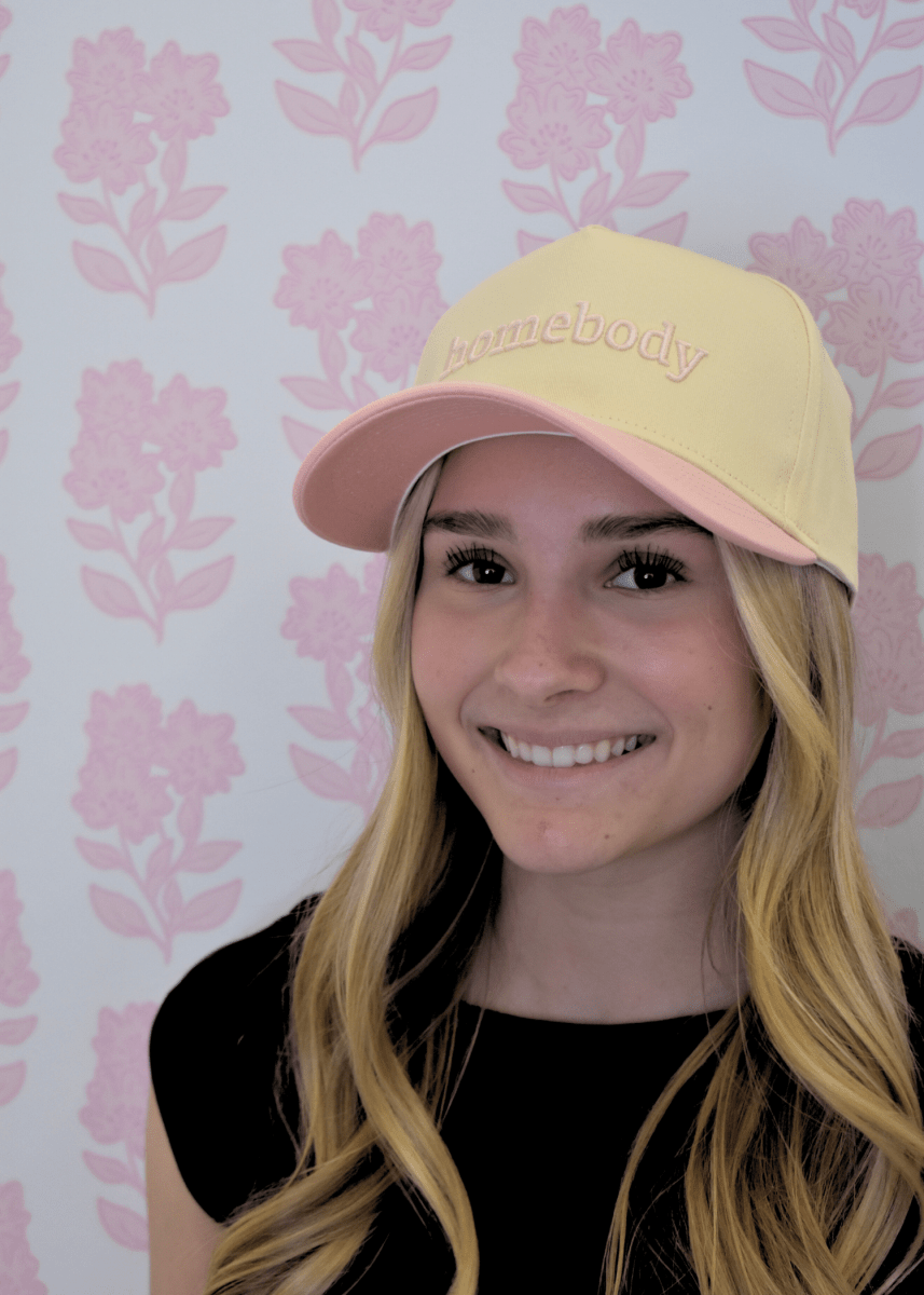Homebody Pink Vintage Trucker Hat