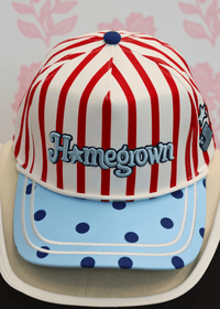 Homegrown Hat - White/Multi - MerciGrace Boutique