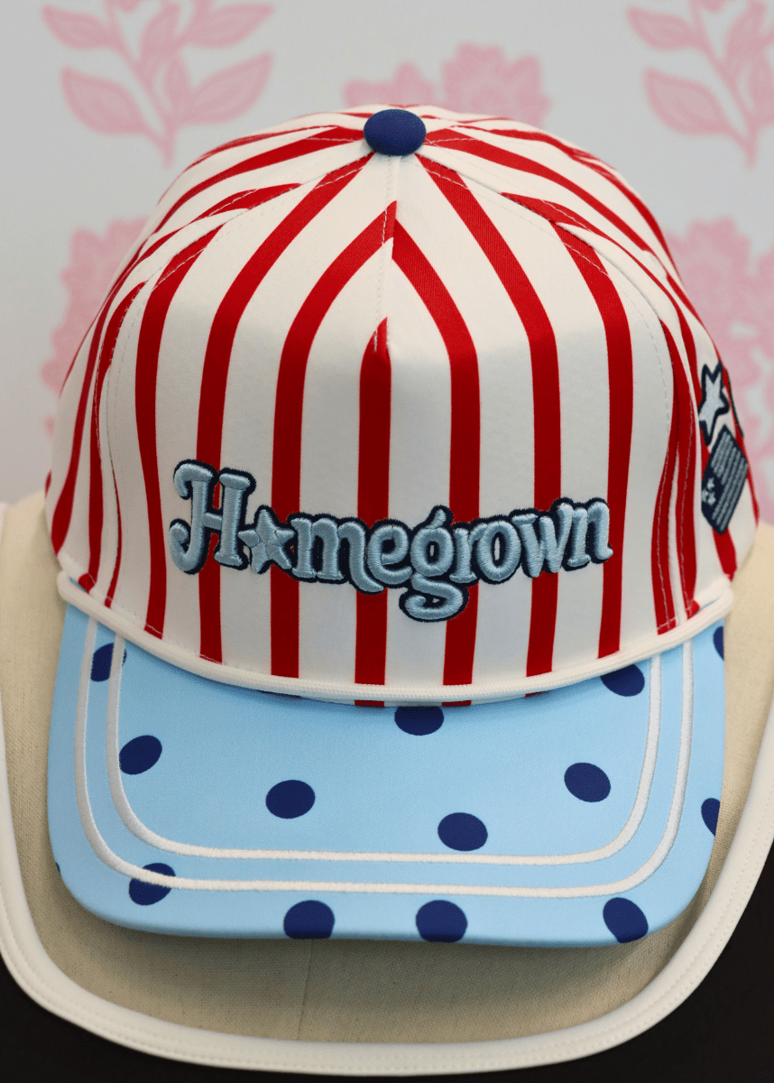 Homegrown Hat - White/Multi - MerciGrace Boutique