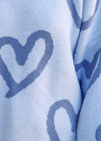 I Love You Sweater - Blue - MerciGrace BoutiqueSweater
