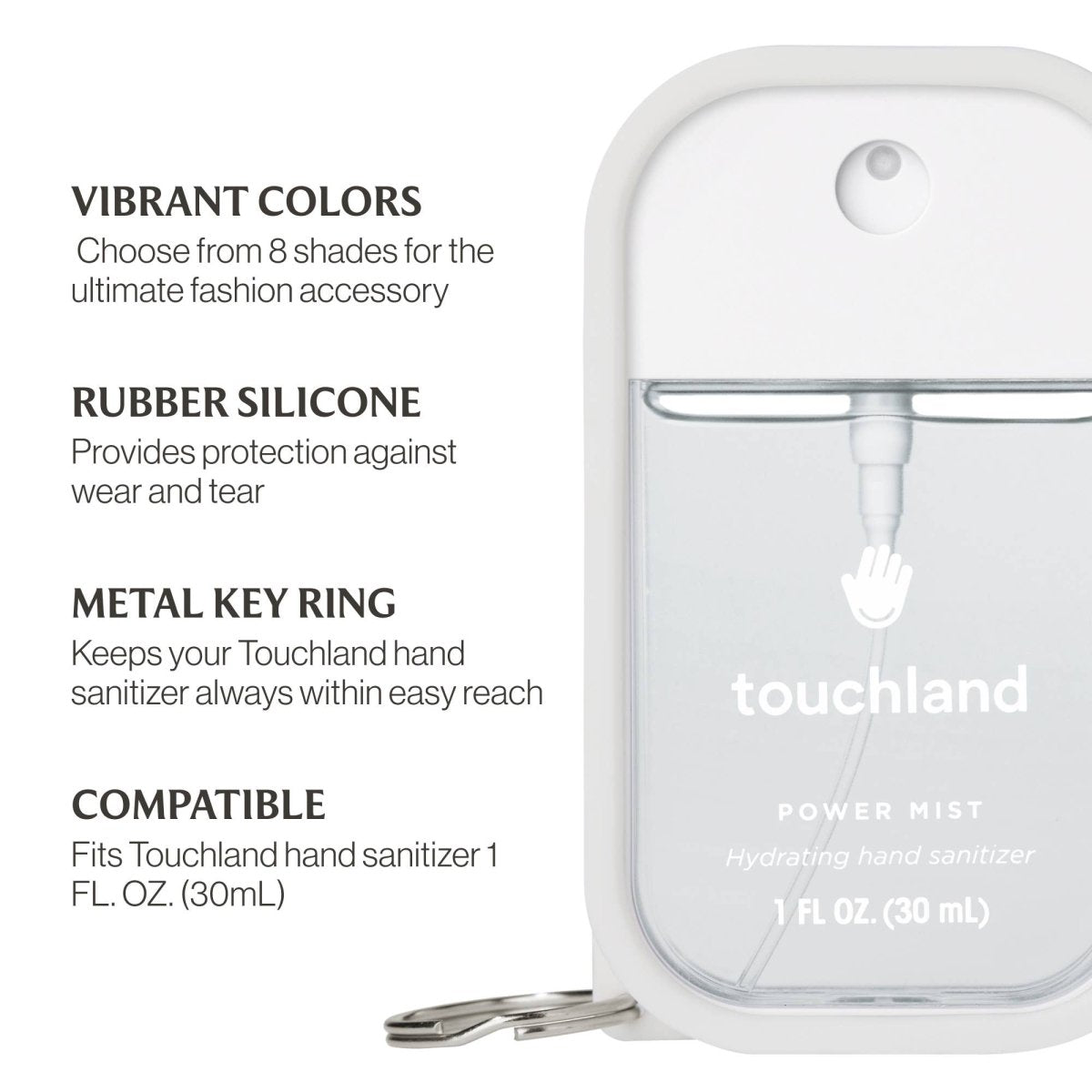 Icy White Hand Mist Case - MerciGrace BoutiqueApparel & Accessories