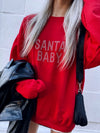 Santa Baby Sweatshirt - Red