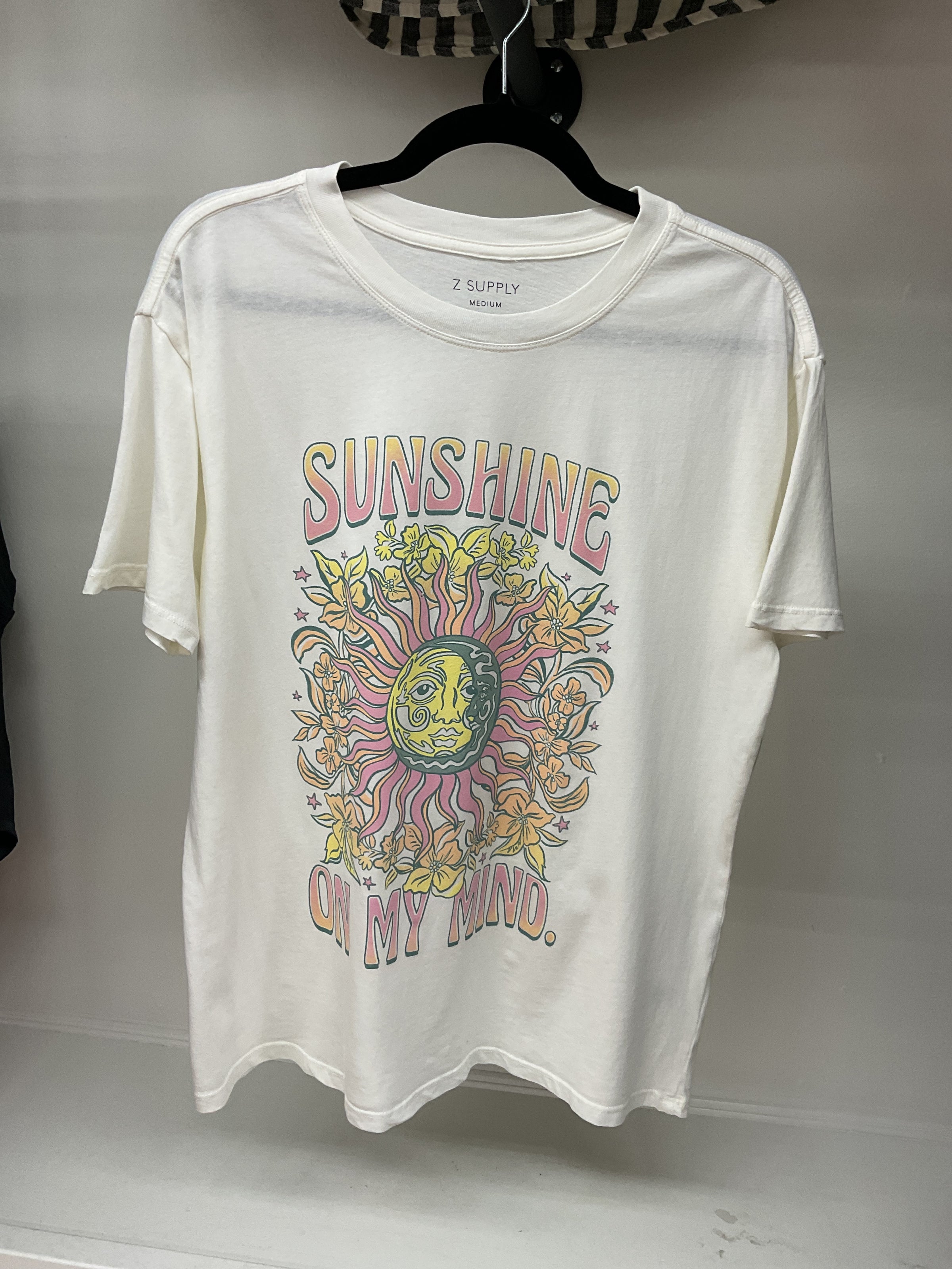 Sunshine Boyfriend Tee- Sea Salt.