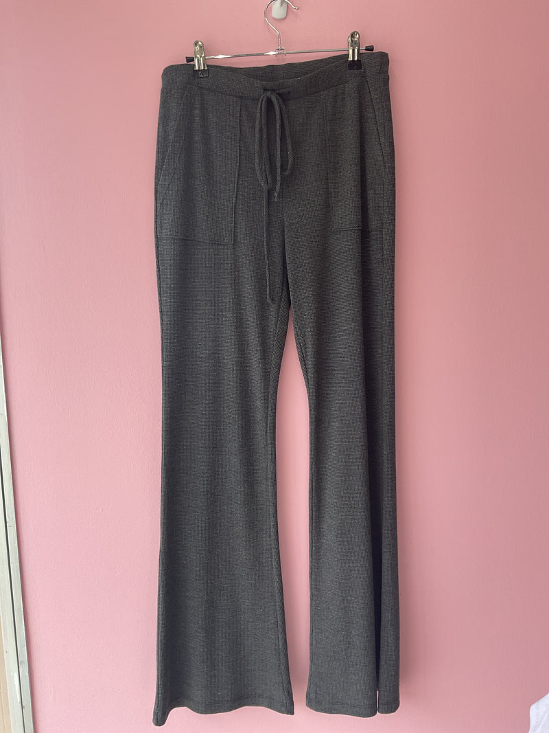 Thermal Lounge Pants- Light Charcoal.