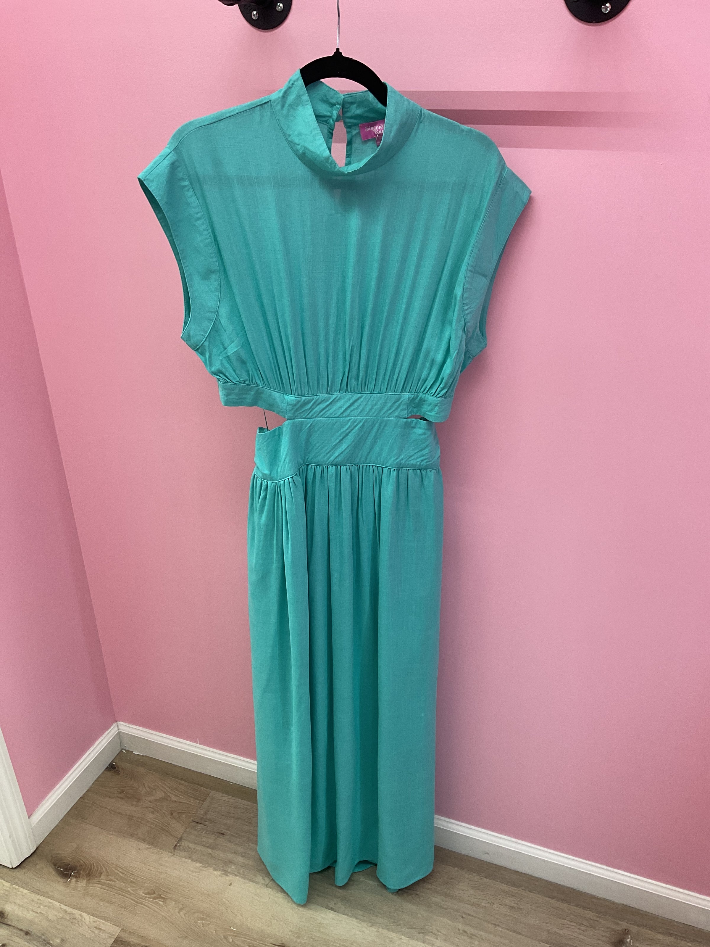 Bella Maxi Dress- Turquoise.