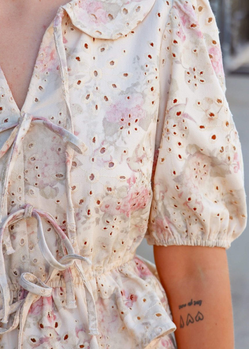Ines Blouse - Multi - MerciGrace BoutiqueTop
