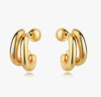 Jaxson Earrings - Gold