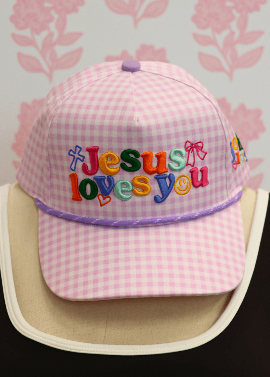 Jesus Loves You Hat - Purple - MerciGrace BoutiqueHat