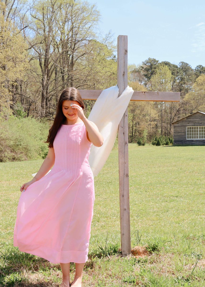 Julia Midi Dress - Pink - MerciGrace BoutiqueDress