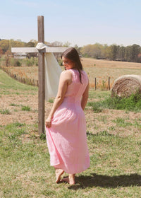 Julia Midi Dress - Pink - MerciGrace BoutiqueDress