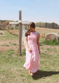 Julia Midi Dress - Pink - MerciGrace BoutiqueDress