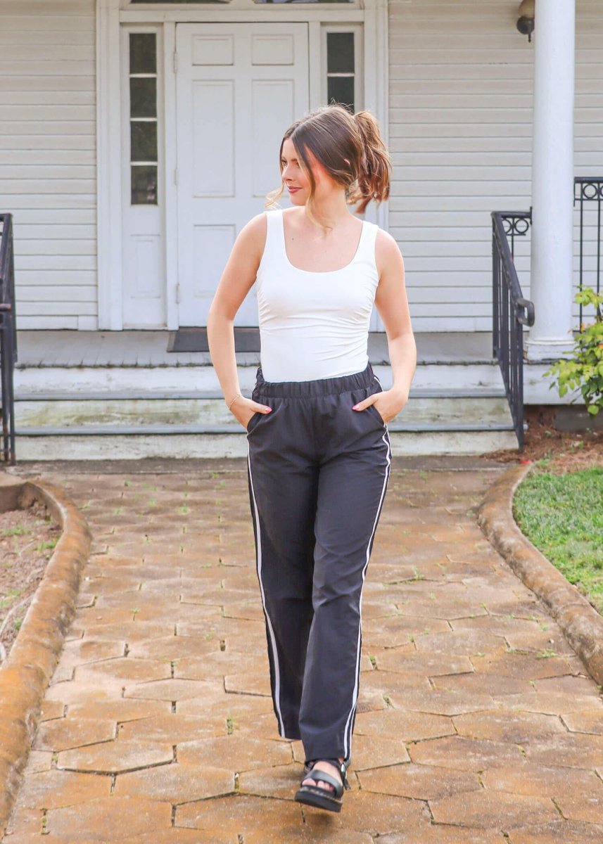 Keep On Going Pants - Black - MerciGrace BoutiquePants