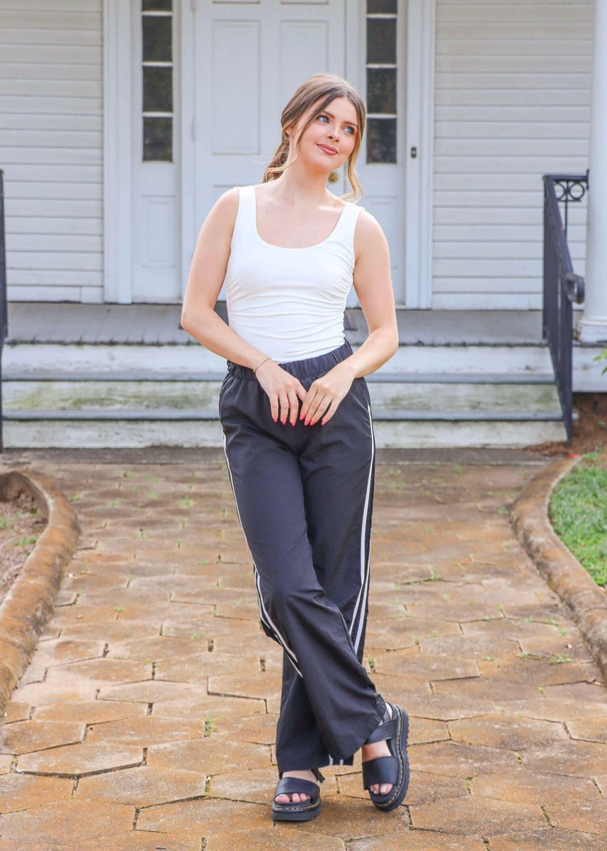 Keep On Going Pants - Black - MerciGrace BoutiquePants