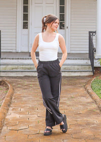 Keep On Going Pants - Black - MerciGrace BoutiquePants