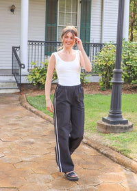 Keep On Going Pants - Black - MerciGrace BoutiquePants