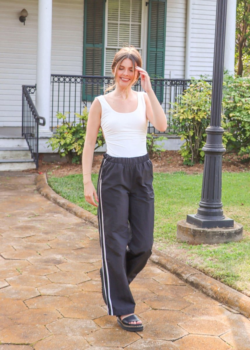 Keep On Going Pants - Black - MerciGrace BoutiquePants