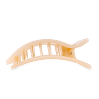 Large Flat Hair Clip - Almond Beige - MerciGrace BoutiqueHair Clips