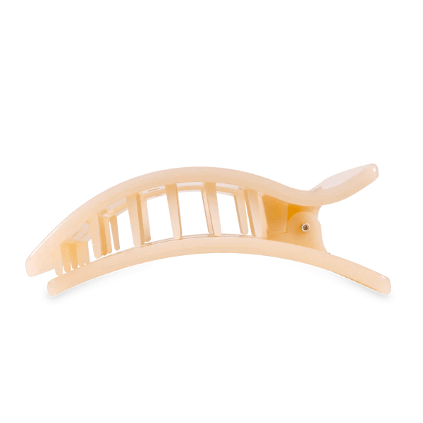 Large Flat Hair Clip - Almond Beige - MerciGrace BoutiqueHair Clips