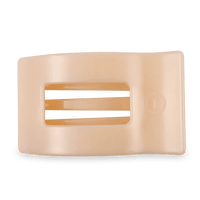 Large Flat Hair Clip - Almond Beige - MerciGrace BoutiqueHair Clips