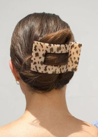 Large Flat Hair Clip - Blonde Tortoise - MerciGrace BoutiqueHair Clips