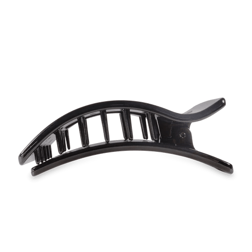 Large Flat Hair Clip - Jet Black - MerciGrace BoutiqueHair Clips