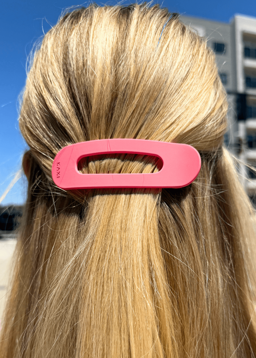 Lay Down Claw Clip - Matte Watermelon - MerciGrace BoutiqueHair Clips