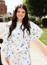 Lost at Sea Classic Jogger - Vanilla Ice - MerciGrace BoutiquePants