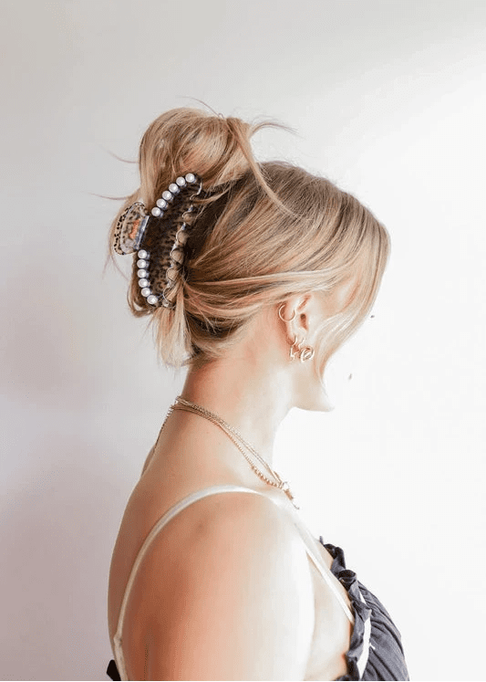 Love is in the Hair Claw Clip - Oversized - MerciGrace BoutiqueHair Clips