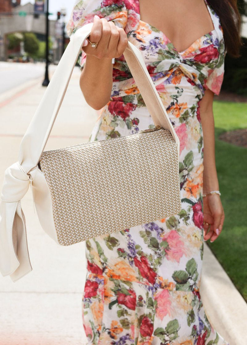 Lucie Shoulder Bag- Ivory