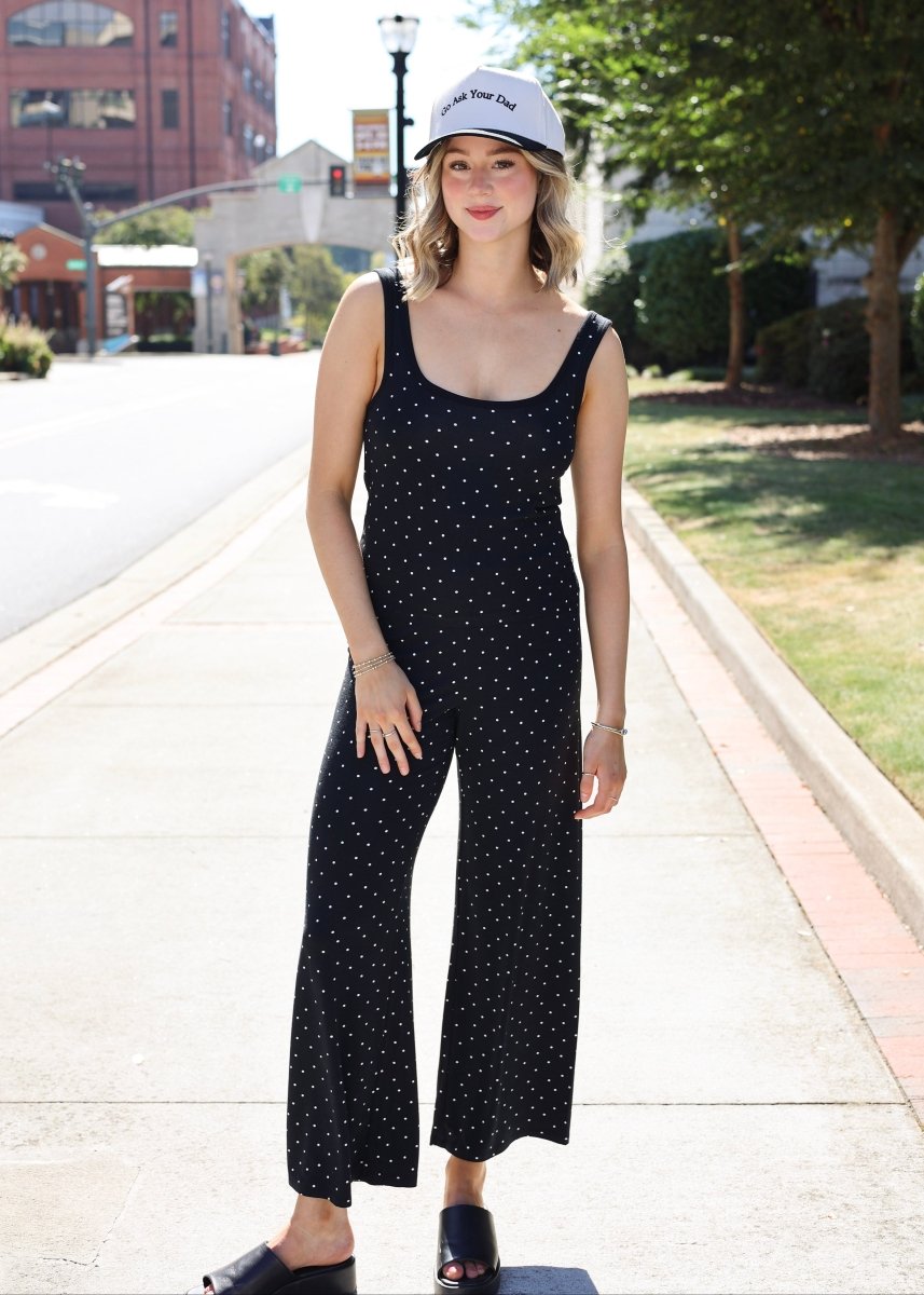 Luxe Dot Pant - Black/White - MerciGrace BoutiqueLounge