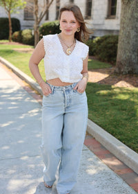 Maeve Top - Off White - MerciGrace BoutiqueTank