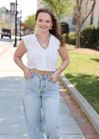 Maeve Top - Off White - MerciGrace BoutiqueTank