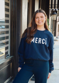 Merci Grace Sweatshirt - Eclipse - MerciGrace BoutiqueSweatshirt