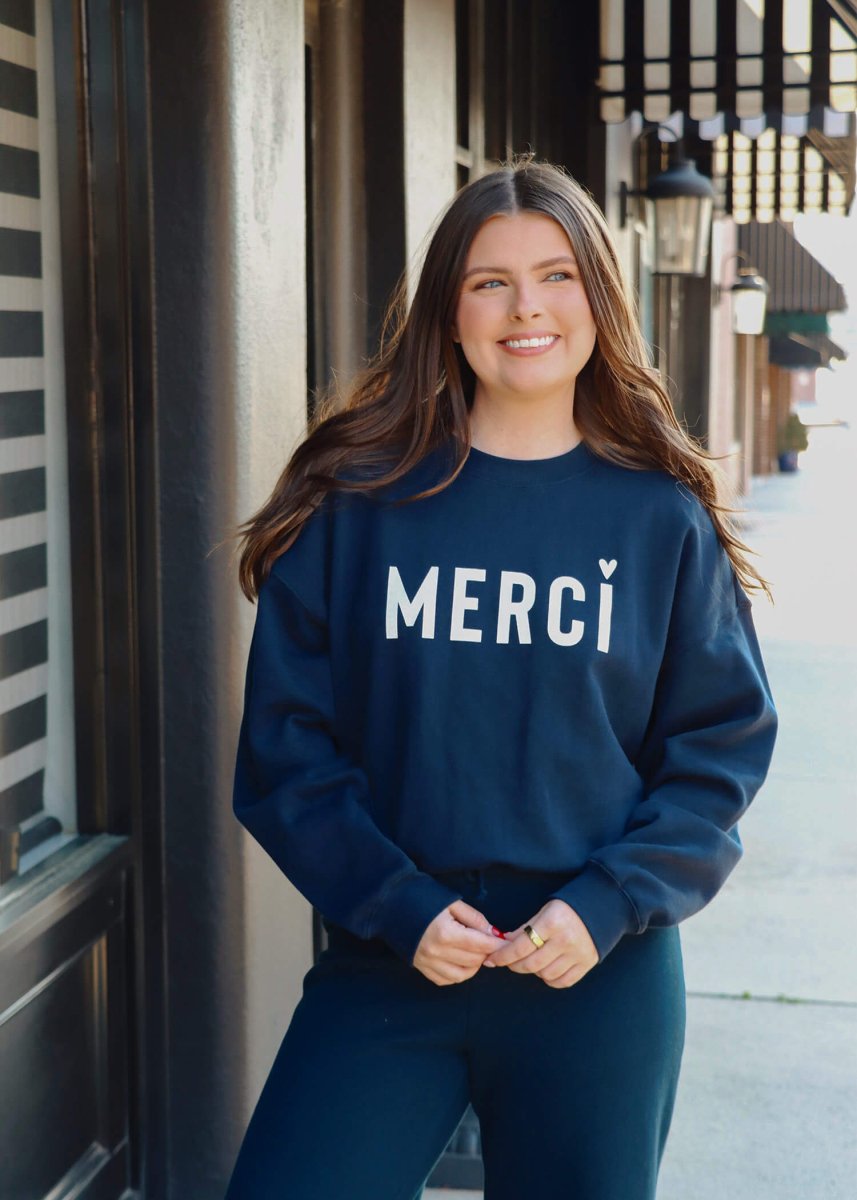 Merci Grace Sweatshirt - Eclipse - MerciGrace BoutiqueSweatshirt