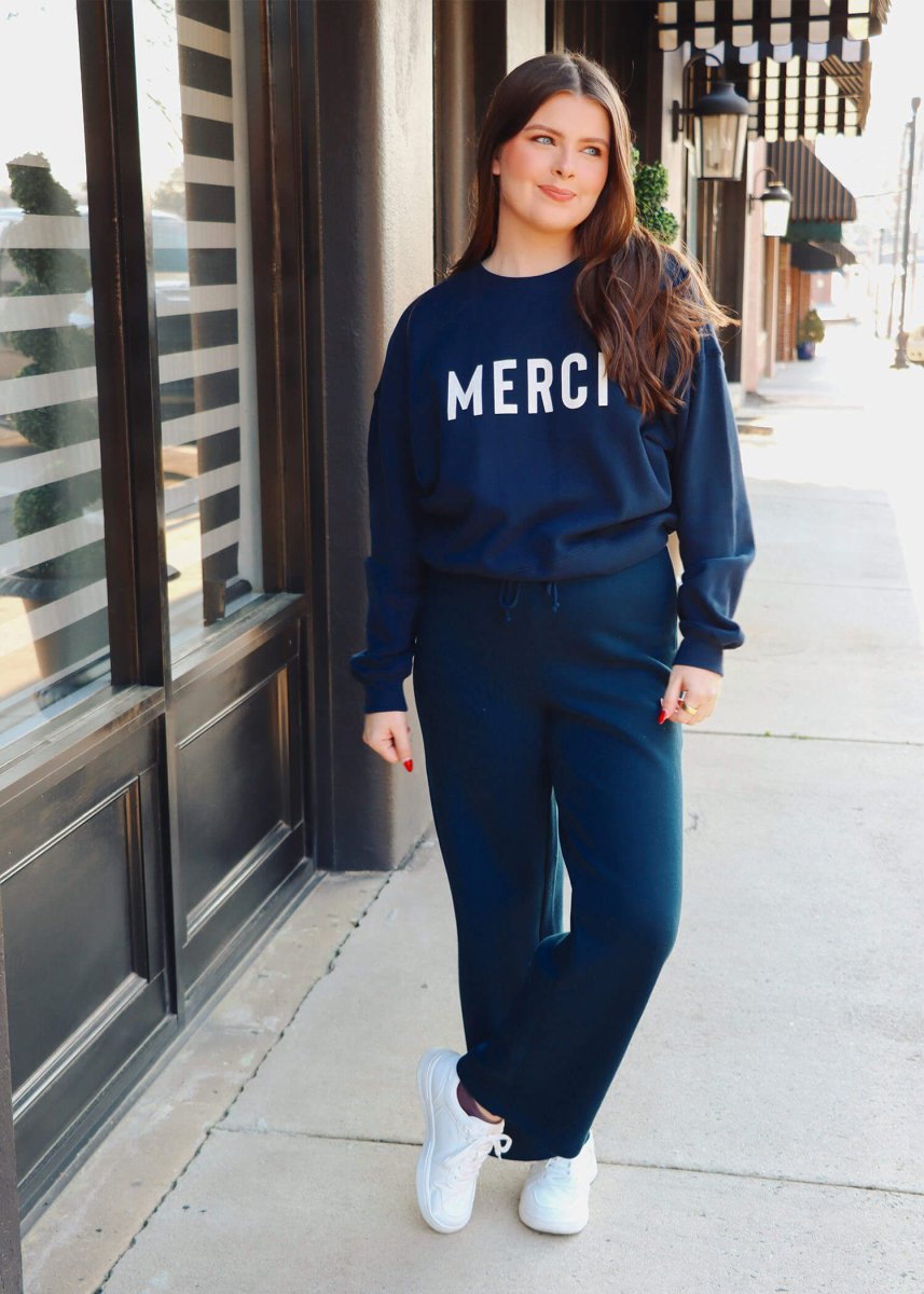 Merci Grace Sweatshirt - Eclipse - MerciGrace BoutiqueSweatshirt