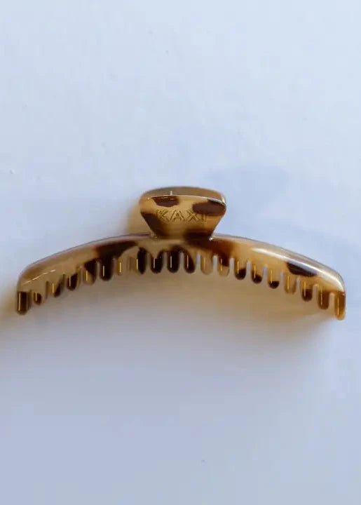 Midi Hold Everything Claw Clip - Shiny Light Tortoise - MerciGrace BoutiqueHair Clips