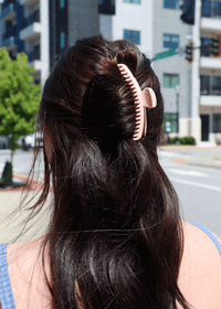 Midi Hold Everything Claw - Matte Light Pink - MerciGrace BoutiqueHair Clips