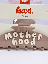 Motherhood Claw Clip - Brown/Cream - MerciGrace BoutiqueHair Clips