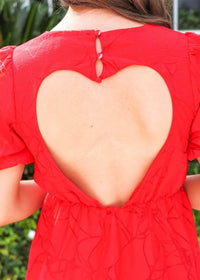 My True Love Mini Dress - Red - MerciGrace BoutiqueDress