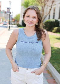 Nantucket Sailing Club - Blue - MerciGrace BoutiqueTank