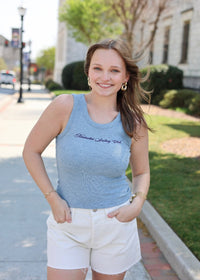 Nantucket Sailing Club - Blue - MerciGrace BoutiqueTank