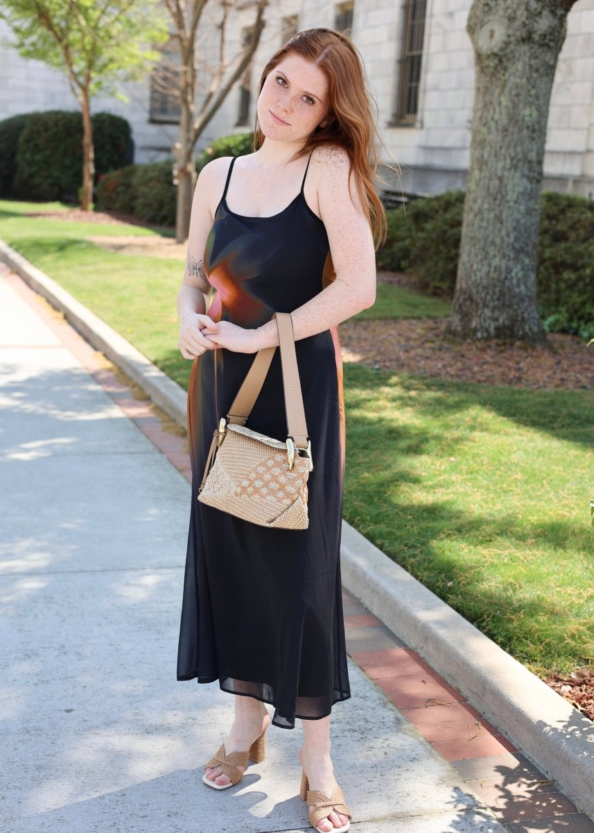 Night Bloom Maxi Dress - Black/Multi - MerciGrace BoutiqueDress