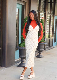 Nothing Better Ribbed Long Sleeve - Rust - MerciGrace BoutiqueTop