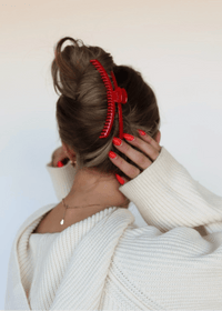 Original Hold Everything Claw - Bright Red - MerciGrace BoutiqueHair Clips