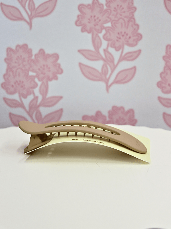 Oversized Lay Down Claw Clip - Matte Bone - MerciGrace BoutiqueHair Clips