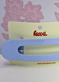 Oversized Lay Down Claw Clip - Shiny Baby Blue - MerciGrace BoutiqueHair Clips