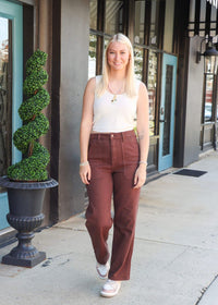 Palm Springs Sweater Tank - Sea Salt - MerciGrace BoutiqueTank