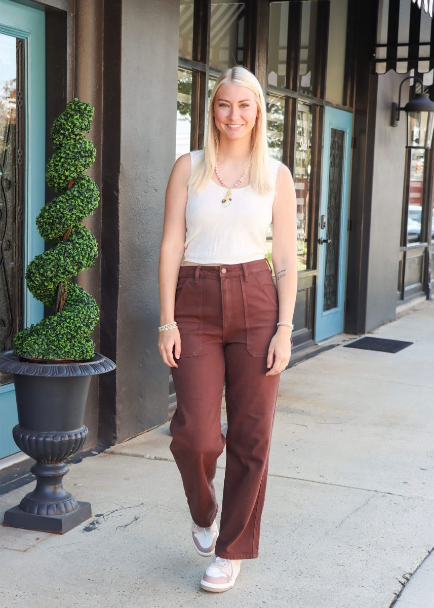 Palm Springs Sweater Tank - Sea Salt - MerciGrace BoutiqueTank