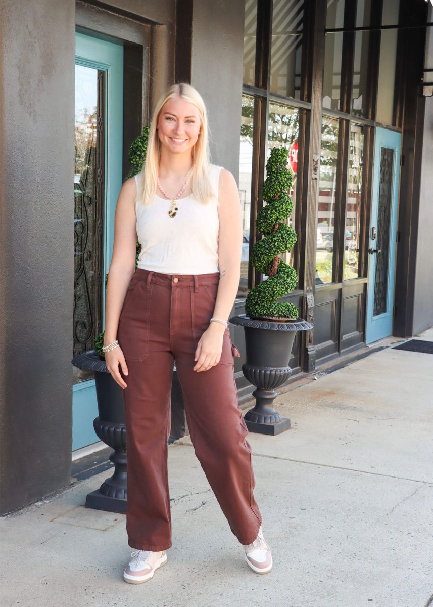 Palm Springs Sweater Tank - Sea Salt - MerciGrace BoutiqueTank